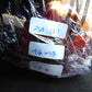 18 gr Donut Pendant Indonesian Blue Red Amber for Healing 25A127