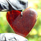 7 gr Heart Pendant Indonesian Amber for Healing 26N58