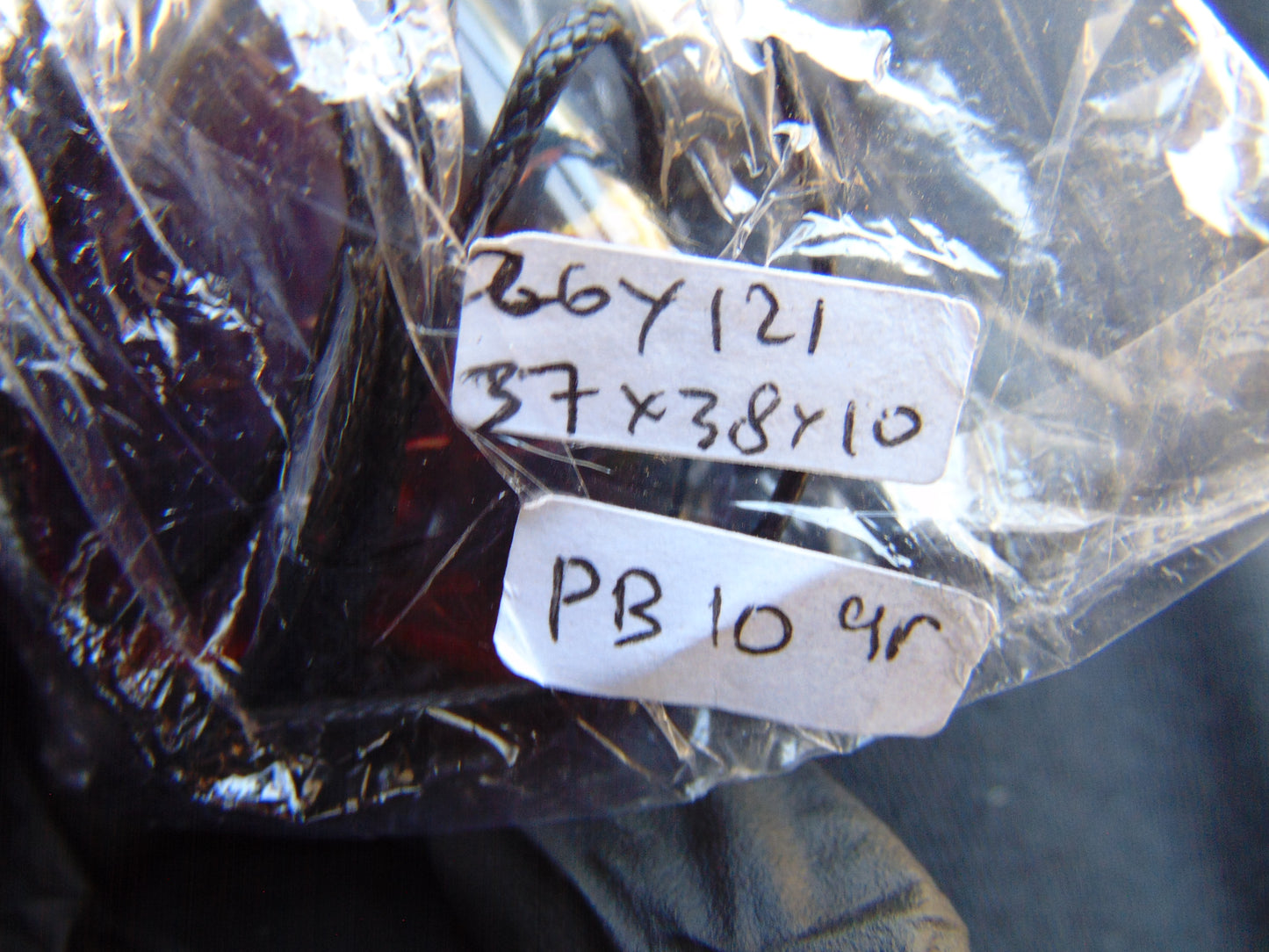 10 gr Heart Pendant Indonesian Crystal Blue Amber for Healing 26Y121
