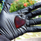 11 gr Heart Pendant Indonesian Red Blue Amber for Healing 25N51