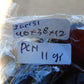 11 gr Heart Pendant Indonesian Red Blue Amber for Healing 25N51