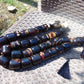 755 gr Komboloi Tasbih Rosary 33+2 Beads 30x25 mm Indonesian dark white Amber for Healing 26TBH2