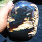 835 gram Shaped Square Block Polished 10x9x9 cm Indonesia Green White Amber for Healing AR245