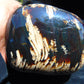 835 gram Shaped Square Block Polished 10x9x9 cm Indonesia Green White Amber for Healing AR245
