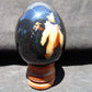 251 gr Shaped Egg 87x72 mm Indonesian Blue Amber for Healing TR5