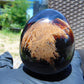 146 gr Shaped Egg 72x62 mm Indonesian Blue Amber for Healing TR8