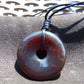 13 gr Donut Pendant Indonesian Red Amber for Healing 25A128