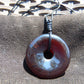 13 gr Donut Pendant Indonesian Red Amber for Healing 25A128