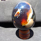 251 gr Shaped Egg 87x72 mm Indonesian Blue Amber for Healing TR5