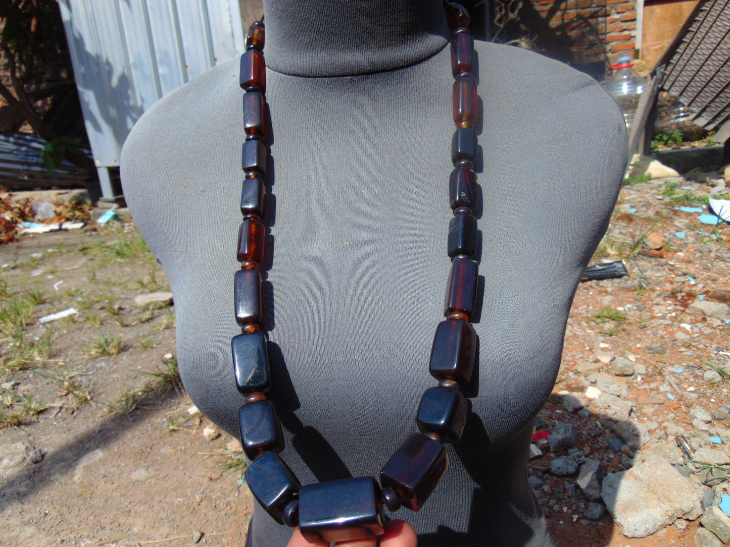 108 gr Small Necklace beads Indonesian Amber for Healing NE60