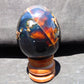 116 gr Shaped Egg 65x53 mm Indonesian Blue Amber for Healing TR1