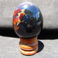 116 gr Shaped Egg 65x53 mm Indonesian Blue Amber for Healing TR1