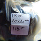116 gr Shaped Egg 65x53 mm Indonesian Blue Amber for Healing TR1