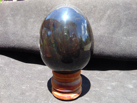 170 gr Shaped Egg 76x65 mm Indonesian Amber for Healing TR2