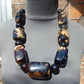 256 gram 19 Beads Big Necklace Indonesian Amber for Healing FR136