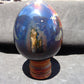 298 gr Shaped Egg 90x75 mm Indonesian Blue Amber for Healing TR3