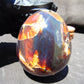 298 gr Shaped Egg 90x75 mm Indonesian Blue Amber for Healing TR3