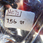 156 gr Small Necklace beads Indonesian Red Blue Amber for Healing NE72