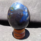 174 gr Shaped Egg 75x64 mm Indonesian Black Blue Amber for Healing TR6