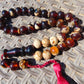 48 gr Hand Tasbih 33+3 Beads 12 mm Indonesian Dark White Amber for Healing FR66