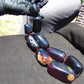 355 gr Big Necklace Indonesian Purple Blue Amber for Healing A9K65