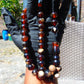 49 gr Hand Tasbih 33+3 Beads 12 mm Indonesian Dark White Amber for Healing TB12i1