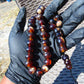 49 gr Hand Tasbih 33+3 Beads 12 mm Indonesian Dark White Amber for Healing TB12i1