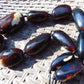 210 gram 11 Beads Big Necklace Indonesian white Amber for Healing A11K17