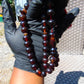 46 gr Hand Tasbih 33+3 Beads 12 mm Indonesian Dark Red Amber for Healing FR69