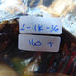 160 gram Small Beads Combination Necklace Indonesian Dark White Amber for Healing A11K36
