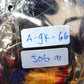 306 gr Big Necklace Indonesian Dark Blue Amber for Healing A9K66