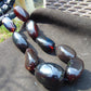 385 gr Big Necklace Indonesian Dark Red Amber for Healing A9K64