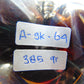 385 gr Big Necklace Indonesian Dark Red Amber for Healing A9K64