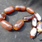 169 gram Small Beads Combination Necklace Indonesian Caramel Red Amber for Healing A11K39