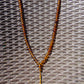 68 gram 108 Beads 10 mm Mala Buddha Necklace for Yoga Meditation Indonesian Yellow Blue Amber for Healing FR20