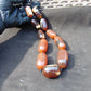 169 gram Small Beads Combination Necklace Indonesian Caramel Red Amber for Healing A11K39