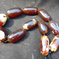 182 gram Small Beads Combination Necklace Indonesian Red Amber for Healing A11K38