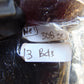 308 gram 15 Beads Big Necklace Indonesian Crystal Red Amber for Healing NE1