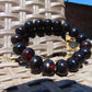 18 Gram 18 small Beads Bracelet Indonesian Cherry Red Amber 12 mm for Healing FR97