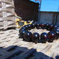 18 Gram 18 small Beads Bracelet Indonesian Cherry Red Amber 12 mm for Healing FR97
