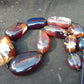 204 gr Small Beads Combination Necklace Indonesian Yellow Blue Amber for Healing A11K71
