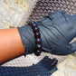 18 Gram 18 small Beads Bracelet Indonesian Blue Cherry Red Amber for Healing FR98