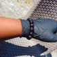 18 Gram 18 small Beads Bracelet Indonesian Blue Cherry Red Amber for Healing FR98