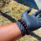 18 Gram 18 small Beads Bracelet Indonesian Blue Cherry Red Amber for Healing FR98
