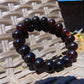 18 Gram 18 small Beads Bracelet Indonesian Cherry Red Amber for Healing FR91