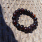 18 Gram 18 small Beads Bracelet Indonesian Cherry Red Amber 12 mm for Healing FR94