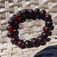 19 Gram 18 small Beads Bracelet Indonesian Cherry Red Amber 12 mm for Healing FR93