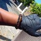 17 Gram 33 small Beads Bracelet Tasbih Indonesian Yellow Red Amber for Healing BT8