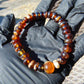 12 Gram 18 small Beads Bracelet TASBIH Indonesian Yellow Red White Amber for Healing FR92