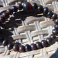 9 Gram 33 small Beads Bracelet Tasbih Indonesian Dark Red Amber for Healing BT7